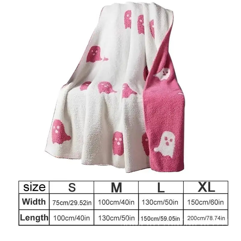 Super Soft Halloween Double-sided Flannel Blanket