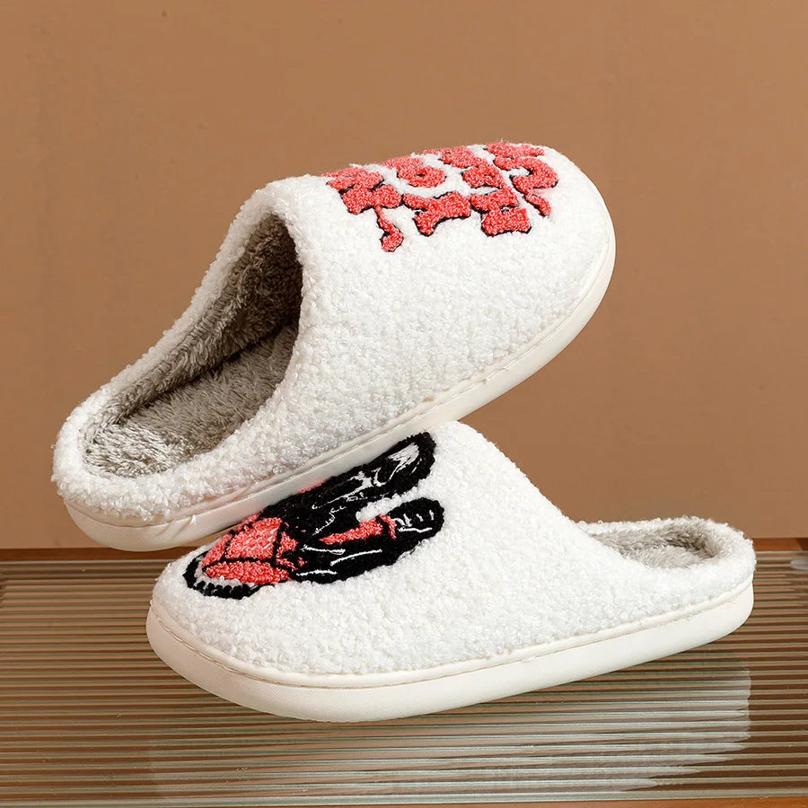 Women Winter Home Warm Funny Slippers