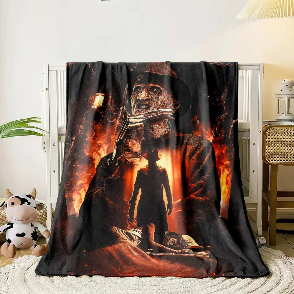 Horror movie characters Blanket Lightweight Flannel