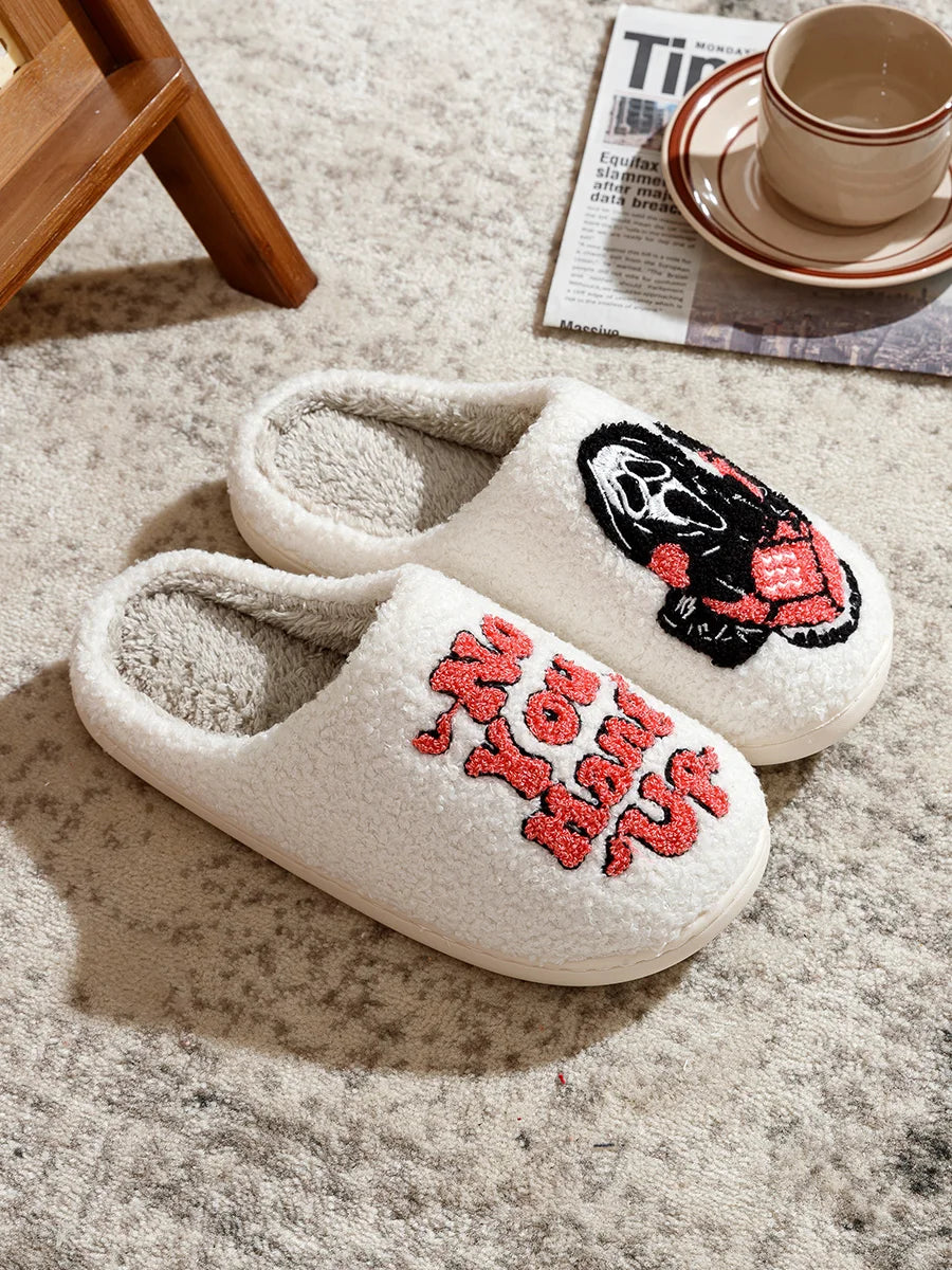 Women Winter Home Warm Funny Slippers