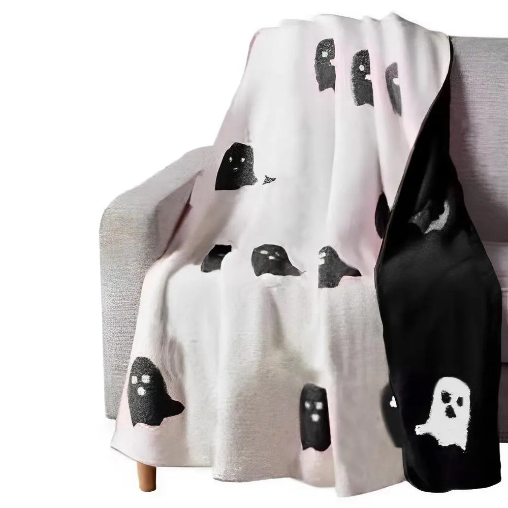 Super Soft Halloween Double-sided Flannel Blanket