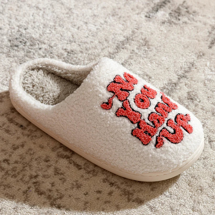 Women Winter Home Warm Funny Slippers