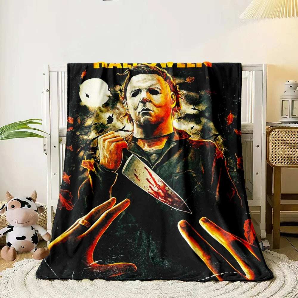 Horror movie characters Blanket Lightweight Flannel