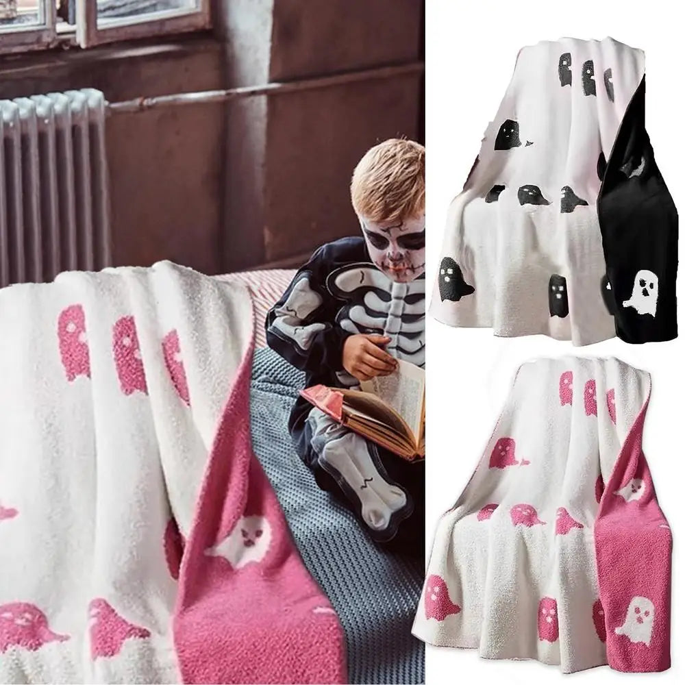 Super Soft Halloween Double-sided Flannel Blanket