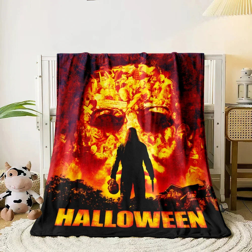 Horror movie characters Blanket Lightweight Flannel