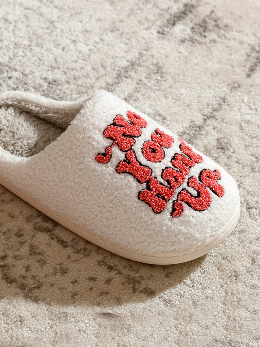 Women Winter Home Warm Funny Slippers